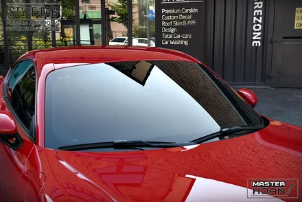 포르쉐 718 카이맨 GTS 신차패키지 시공 : PPF 전체시공+클리어플렉스 윈드쉴드+루마버텍스900 썬팅+블랙박스+보조베터리, 하남신차패키지 전문 스타일랩 / 하남시 초일동