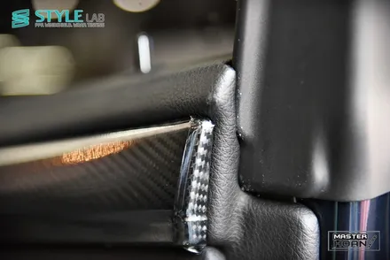 [스타일랩 하남점] BMW F10 520d 실내 인테리어 트림(카본블랙) 및 사이드미러(유광블랙) 랩핑 / 하남, 판교 랩핑 / 하남시 초일동