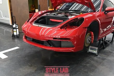 포르쉐 카이맨 718 GTS 앞범퍼 PPF 시공(보험처리) - 스타일랩(STYLE LAB) / 강남PPF, 송파, 잠실 랩핑/ 하남PPF / 하남시 초일동