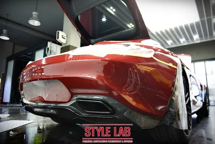 벤츠 AMG GTS : PPF 전체시공, 윈드쉴드 보호필름 시공. 루프스킨 시공 / 하남 강동 PPF 시공전문 스타일랩 / 하남시 초일동