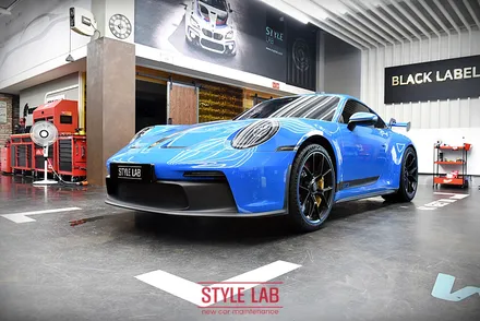 써킷용으로도 훌륭한 포르쉐 911 GT3. 전체 PPF와 커스텀데칼 시공으로 출격준비 끝! 하남 PPF 시공전문 스타일랩 / 하남, 송파, 강동, 경기광주