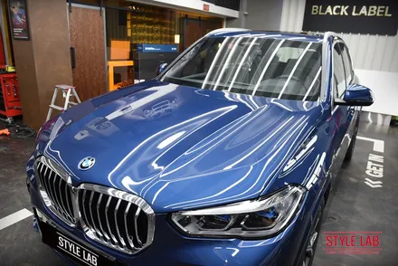 BMW X5 부분PPF - 본넷, 실내, 전면 하이그로시, 생활보호패키지, 도어스텝 / 하남PPF  스타일랩 / 하남시 초일동