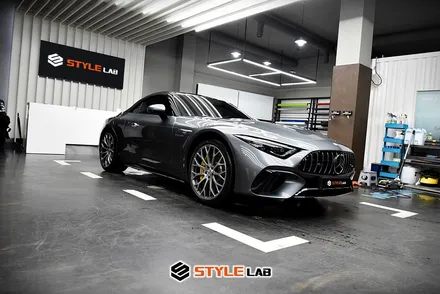 벤츠 SL63 AMG 신차 보호를 위한 선택! 외장과 실내에 PPF 시공했어요. 하남 스타일랩 디바인쉘 PPF / 하남시 초일동
