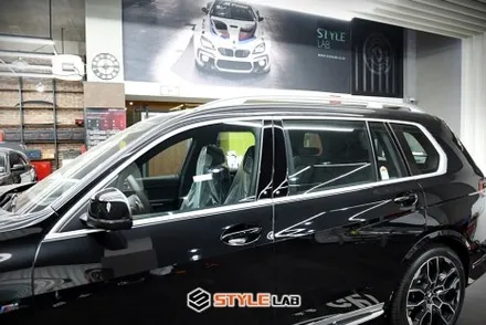BMW X7 크롬죽이기와 실내 PPF 시공했어요. 하남랩핑/하남크롬죽이기/하남PPF 전문점 스타일랩 / 하남시 초일동