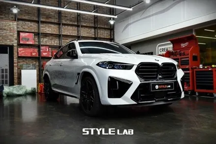 [하남 스타일랩] BMW X6M 컴페티션 전체랩핑 - 무광 건메탈 그레이 메탈릭 / 하남시 초일동
