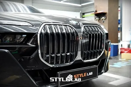 크롬죽이기 BMW 740i 7시리즈올블랙 / 하남 미사 강동 크롬죽이기 랩핑 / 하남시 초일동