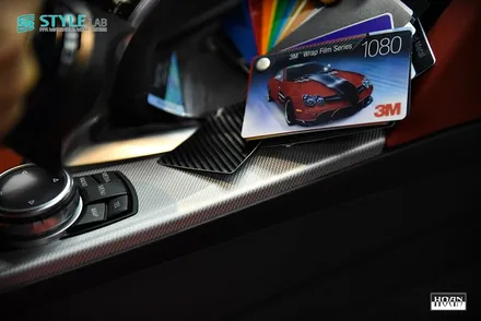 [스타일랩 하남점] BMW 428i 쿠페 - 인테리어 트림 카본으로 바꿔주기. 실내랩핑 시공기 / 하남, 위례 랩핑 / 하남시 초일동
