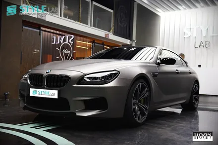 [스타일랩 하남점] BMW M6 그란쿠페 : 3M 무광 그레이 알루미늄 전체랩핑 / 하남, 강동, 위례 랩핑 / 하남시 초일동