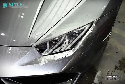 람보르기니 트론데칼 3탄! 우라칸 LP610-4 사틴블랙 전체랩핑+트론데칼, 블락포디 샴페인골드 썬팅, 윈드쉴드 시공 / 하남랩핑, 썬팅전문 스타일랩 / 하남시 초일동