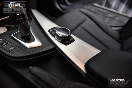 BMW 3GT 실내 우드트림 랩핑 / 3M 브러쉬 티타늄 / 하남랩핑 / 스타일랩 / 하남시 초일동