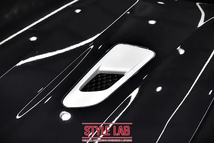 재규어 F타입 쿠페 : 3M S120 사틴 화이트 알루미늄 부분 포인트 랩핑 / 하남랩핑, 미사랩핑, 분당랩핑 전문 스타일랩 하남점 / 하남시 초일동