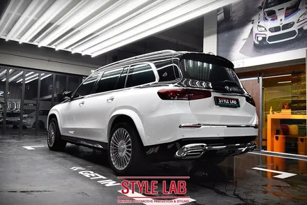 벤츠 GLS600 마이바흐 : 블랙PPF 상단 투톤(듀오톤) 옵션 추가 / 하남 랩핑, PPF 시공전문 스타일랩 / 하남시 초일동