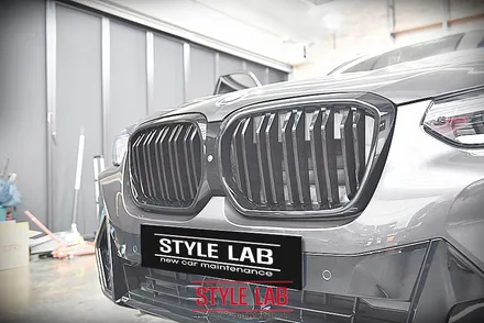 BMW iX3 크리스탈3종, 실내카본랩핑, 블랙그릴 / 하남랩핑,PPF 스타일랩 / 하남, 송파, 강동, 경기광주