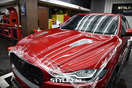 재규어 F페이스 SV-R 디바인쉘 PPF 프런트패키지로 전면 스톤칩 보호 / 하남시 초일동