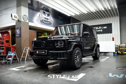 벤츠 G바겐 G63 AMG 화이트에서 블랙으로~ 블랙 PPF 전체시공 / 하남PPF 시공전문 스타일랩 / 하남시 초일동