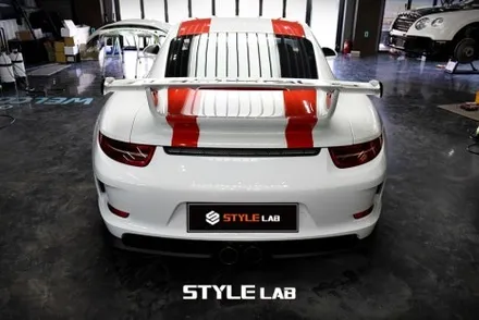 포르쉐 GT3 커스텀데칼 - GT3 R 스타일로 꾸미기 / 하남랩핑 강동랩핑 송파랩핑 스타일랩 / 하남시 초일동