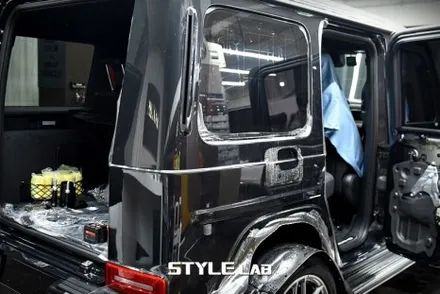 벤츠 G바겐 G63 AMG PPF 전체 시공과 윈드쉴드 보호필름 시공 / 하남, 미사, 송파 PPF 윈드쉴드 시공 전문 / 하남시 초일동
