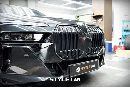 크롬죽이기 BMW 740i 7시리즈올블랙 / 하남 미사 강동 크롬죽이기 랩핑 / 하남시 초일동