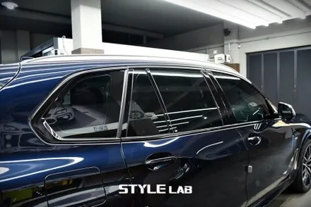 BMW X5 윈도우몰딩 크롬죽이기 랩핑 / 엠블럼 교체 / 하남 스타일랩 / 하남시 초일동