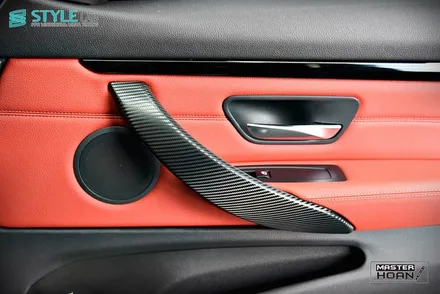 BMW 428i 쿠페 실내 헥사고날 트림 3M 카본블랙으로 랩핑하기 + BMW 실내랩핑 + 스타일랩 하남점 / 하남시 초일동