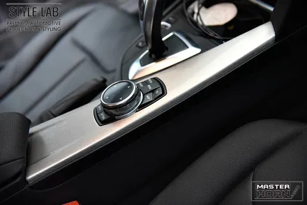 BMW 3GT 실내 우드트림 랩핑 / 3M 브러쉬 티타늄 / 하남랩핑 / 스타일랩 / 하남시 초일동