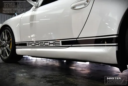포르쉐 997 GT3 MK2 : 사이드 데칼, 뒤휀더 부분 PPF 시공 / 하남 미사 랩핑 PPF / 스타일랩 / 하남시 초일동
