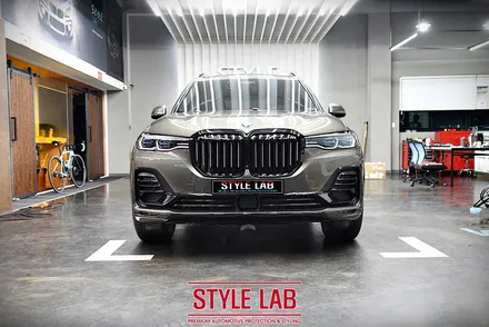 BMW X7 크롬죽이기 유광블랙 랩핑, 키드니그릴 교체/ 하남랩핑/미사랩핑/강동랩핑/강남랩핑/스타일랩하남점 / 하남시 초일동