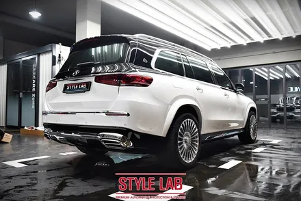 벤츠 GLS600 마이바흐 : 블랙PPF 상단 투톤(듀오톤) 옵션 추가 / 하남 랩핑, PPF 시공전문 스타일랩 / 하남시 초일동