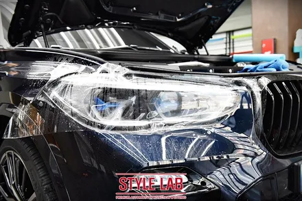 BMW G05 X5 : 블랙PPF 윈도우몰딩, 3M 유광블랙 루프랙 크롬죽이기 및 그릴교체와 헤드라이트 PPF/ 하남랩핑/ 미사랩핑/ 하남PPF/ 미사PPF/ 스타일랩 / 하남시 초일동