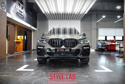 BMW G06 X6 : 블랙PPF 루프스킨, 크롬죽이기, 디퓨저 및 사이드가니쉬 블랙랩핑, 키드니그릴 블랙교체/ 하남, 미사 랩핑 PPF 전문점 스타일랩 / 하남시 초일동