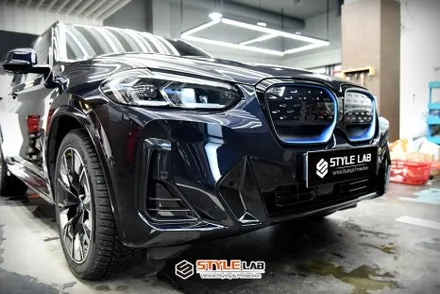 BMW iX3 신차 출고 후 PPF 시공으로 보호하기. X3, X4 모델에게 인기좋은 시공부위는? 스타일랩 / 하남시 초일동