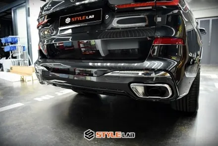 BMW X7 루프랙 크롬죽이기 좀 도와주세요! 퇴짜맞고 온 X7의 크롬죽이기! 위례에서 하남으로~ 랩핑전문 스타일랩 / 하남시 초일동