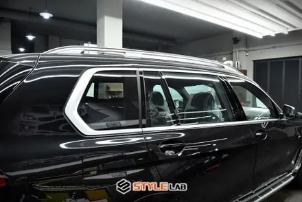 BMW X7 크롬죽이기와 실내 PPF 시공했어요. 하남랩핑/하남크롬죽이기/하남PPF 전문점 스타일랩 / 하남시 초일동