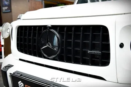 벤츠 G바겐 G63 AMG 세로그릴 블랙 랩핑 / 하남, 미사, 강동, 송파 랩핑 전문 스타일랩 / 하남시 초일동