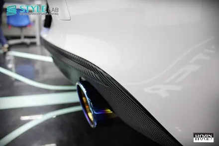 [스타일랩 하남점] BMW 118d : 디퓨저 카본 블랙 랩핑 / 하남, 분당 랩핑 / 하남시 초일동