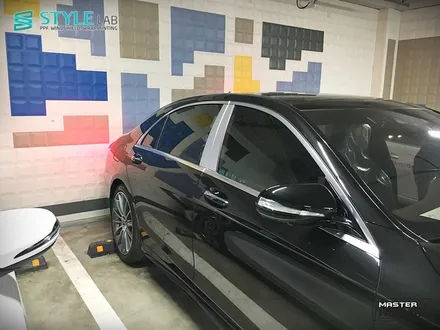메르세데스 벤츠 더클래스 효성 구리전시장 - 벤츠 S450 B필러 마이바흐 스타일로 랩핑하기 / 구리랩핑 스타일랩 / 하남시 초일동