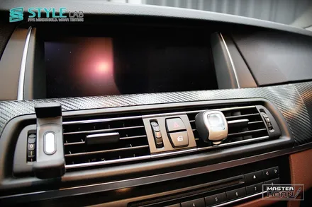 [스타일랩 하남점] BMW 520d F10 모델. 인기가 가장 좋은 카본블랙으로 실내랩핑 하기 / 분당, 잠실, 판교 랩핑 전문 / 하남시 초일동