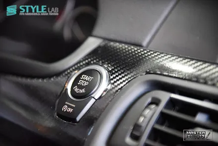 [스타일랩 하남점] BMW F10 520d 실내 인테리어 트림(카본블랙) 및 사이드미러(유광블랙) 랩핑 / 하남, 판교 랩핑 / 하남시 초일동