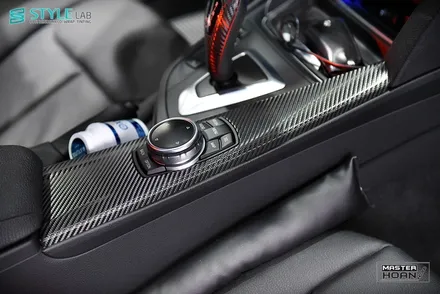 [스타일랩 하남점] BMW F30 320d : 3M 카본 블랙 실내랩핑 시공. 우드 분위기를 바꿔보자! 하남, 미사강변도시 랩핑 / 하남시 초일동