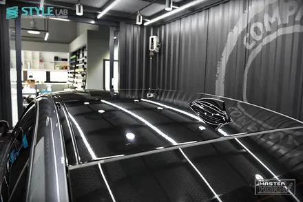 BMW 420d 그란쿠페 에이버리 유광 블랙 루프스킨 시공 + BMW 루프스킨 + 하남루프스킨 + 하남랩핑 + 스타일랩하남점 / 하남시 초일동