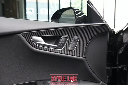 아우디 A7 실내 카본랩핑 - 스타일랩(STYLE LAB) / 강남, 송파, 잠실 랩핑 / 미사랩핑 / 하남랩핑 / 하남시 초일동