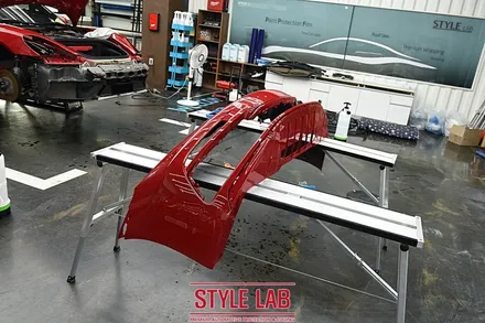 포르쉐 카이맨 718 GTS 앞범퍼 PPF 시공(보험처리) - 스타일랩(STYLE LAB) / 강남PPF, 송파, 잠실 랩핑/ 하남PPF / 하남시 초일동