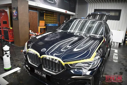 신차출고 후 PPF와 랩핑, 블랙박스 & 보조베터리까지~ BMW X6의 선택. QXD-8000+커넥티드, 아이볼트 보조베터리 / 하남PPF, 신차패키지 전문 스타일랩 / 하남, 송파, 강동, 경기광주