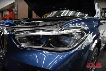 BMW X5 부분PPF - 본넷, 실내, 전면 하이그로시, 생활보호패키지, 도어스텝 / 하남PPF  스타일랩 / 하남시 초일동