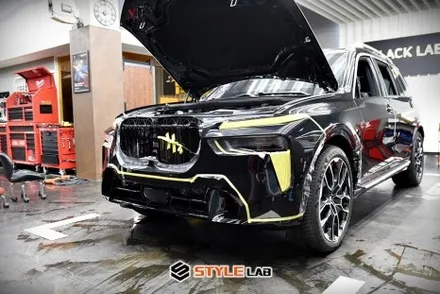BMW X7 디바인쉘 PPF로 보호하기! 블랙의 가장 완벽한 보호는 PPF 입니다. 하남 PPF 잘하는 곳 스타일랩에서! / 하남시 초일동