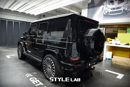 벤츠 G바겐 G63 AMG 화이트에서 블랙으로~ 블랙 PPF 전체시공 / 하남PPF 시공전문 스타일랩 / 하남시 초일동