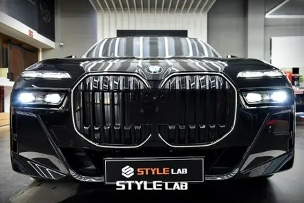 크롬죽이기 BMW 740i 7시리즈올블랙 / 하남 미사 강동 크롬죽이기 랩핑 / 하남시 초일동