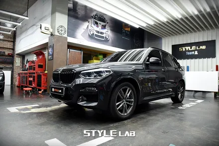BMW X3 고질병 스포일러 하단 하이그로시 변색 블랙 PPF로 복원하기~ / 하남 미사 PPF 시공전문 / 하남시 초일동