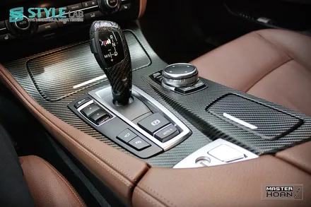 [스타일랩 하남점] BMW 520d F10 모델. 인기가 가장 좋은 카본블랙으로 실내랩핑 하기 / 분당, 잠실, 판교 랩핑 전문 / 하남시 초일동