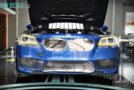 BMW F10 M5 신차패키지+전체PPF(스톤아머)+솔라가드프리미엄LX 열차단썬팅+클리어플렉스 윈드쉴드+하남PPF+강동PPF+미사강변도시썬팅+스타일랩+솔라가드하남점 / 하남시 초일동
